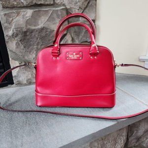 Kate Spade red handbag